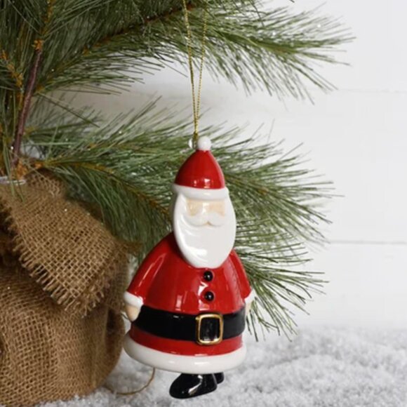 Santa Bell Ornament - Picture 4 of 16